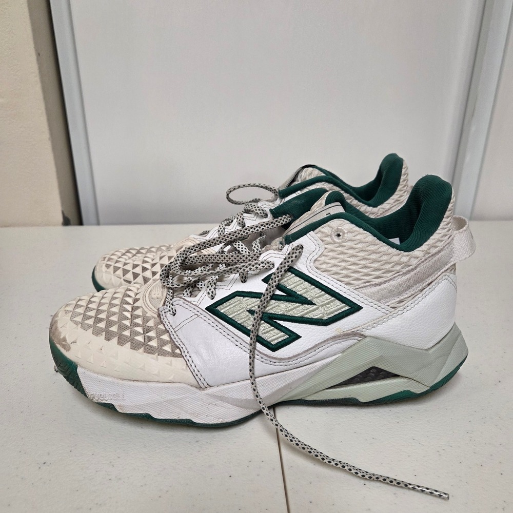 New Balance Coco CG1 Gauff Tennis Shoes White Green WCHCOCOW Mens 9 Womens 10.5